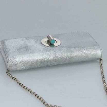 Tiffany & Co. Vintage Leather, Silver, Leather, Shoulder Bag