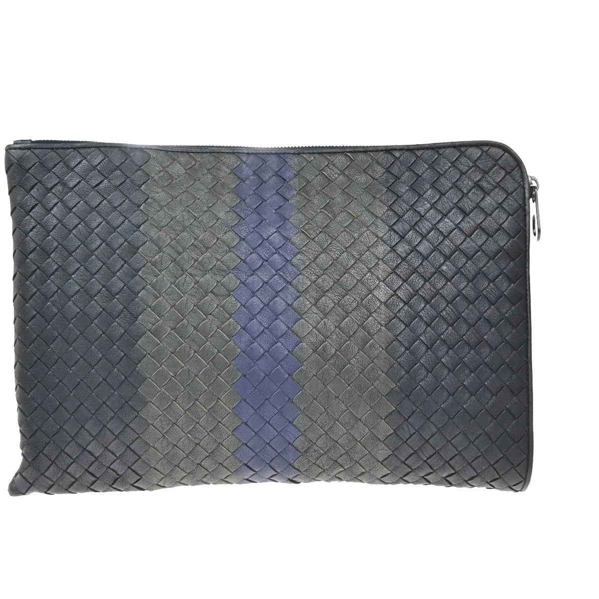Bottega Veneta Portfolio Intrecciato Nappa, Multicolour, Leather, Clutch
