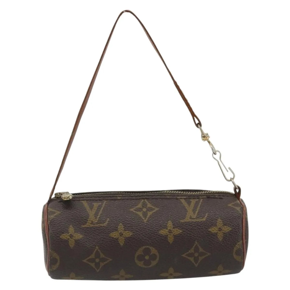 Louis Vuitton Papillon Pochette Monogram Canvas, Brown, Canvas, Clutch