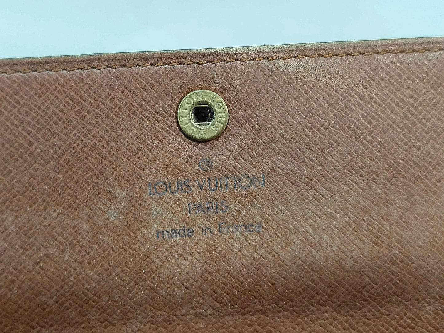 Louis Vuitton Porte Tresor International Monogram Canvas, Brown, Canvas, Wallet