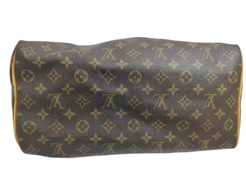 Louis Vuitton Speedy Monogram, Brown, Canvas, Handbag