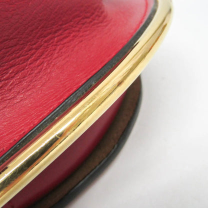 Loewe Metal Gate Leather, Red, Leather, Shoulder Bag