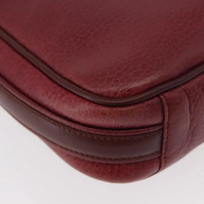 cartier Tasseled Must de Cartier Leather, Burgundy, Leather, Shoulder Bag