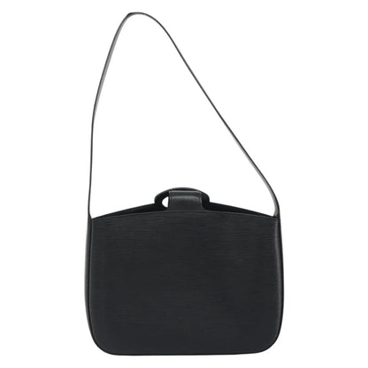 Louis Vuitton Reverie Epi Leather, Black, Leather, Shoulder Bag