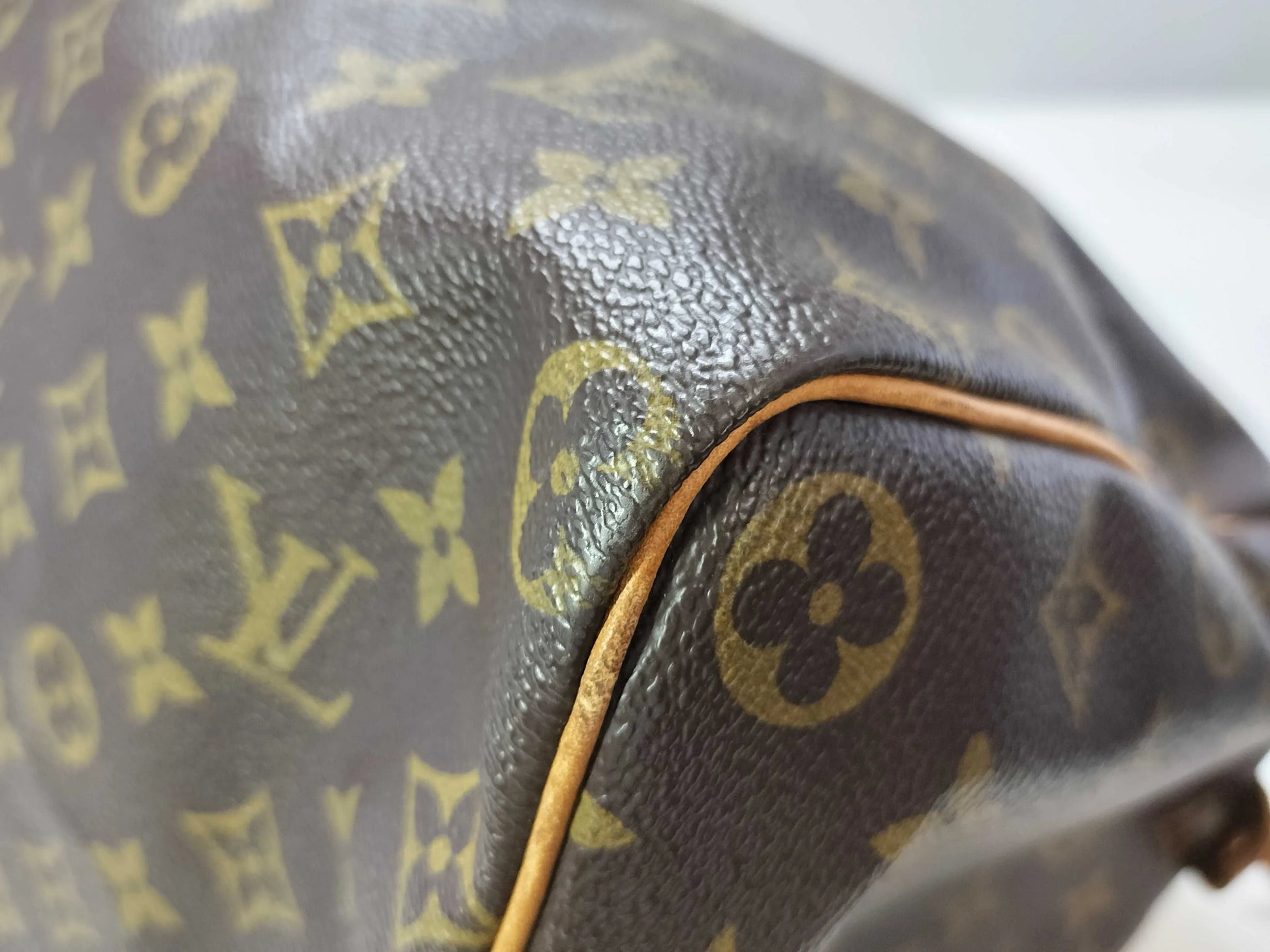 Louis Vuitton Speedy Monogram Canvas, Brown, Canvas, Handbag