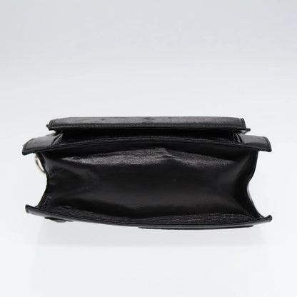 Fendi Vintage Leather, Black, Leather, Handbag