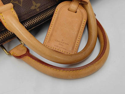 Louis Vuitton Keepall Monogram Canvas, Brown, Canvas, Travel Bag