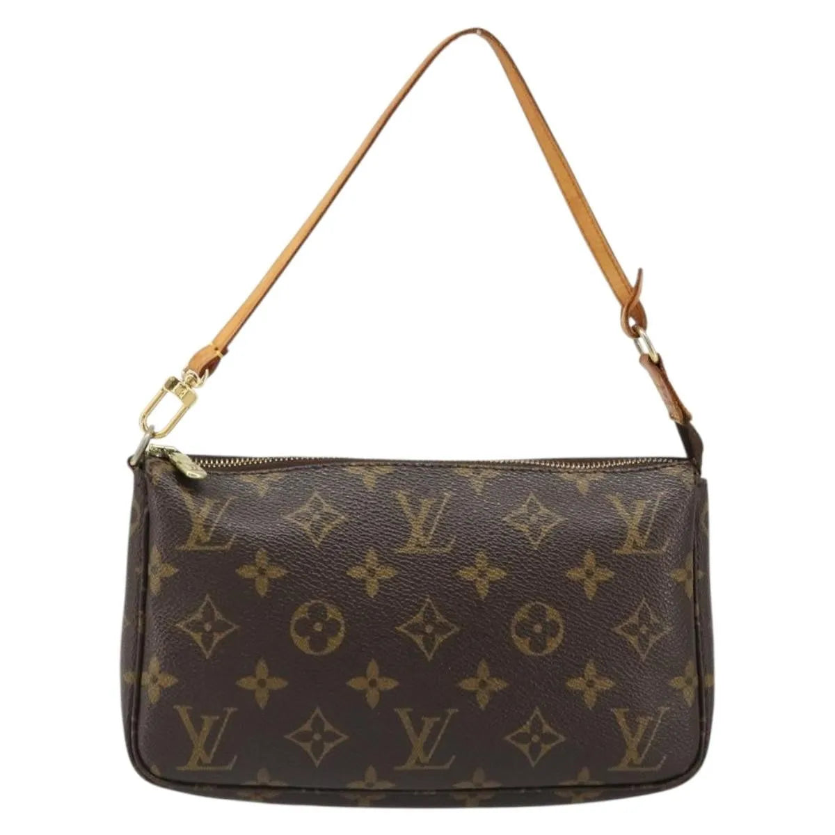 Louis Vuitton Pochette Accessoires NM Monogram Canvas, Brown, Canvas, Clutch