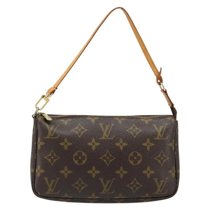 Louis Vuitton Pochette Accessoires NM Monogram Canvas, Brown, Canvas, Clutch
