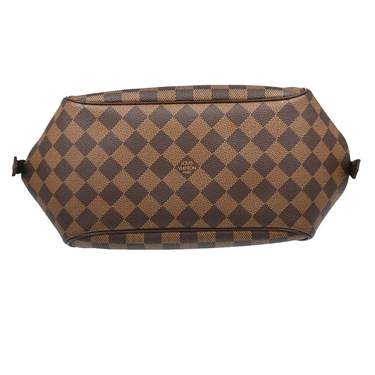 Louis Vuitton Belem Damier Ebene, Brown, Canvas, Shoulder Bag