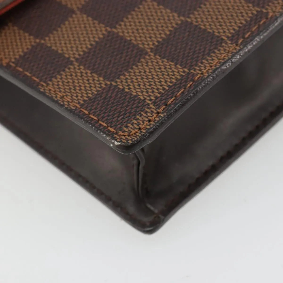 Louis Vuitton Portobello Messenger Damier, Brown, Canvas, Shoulder Bag