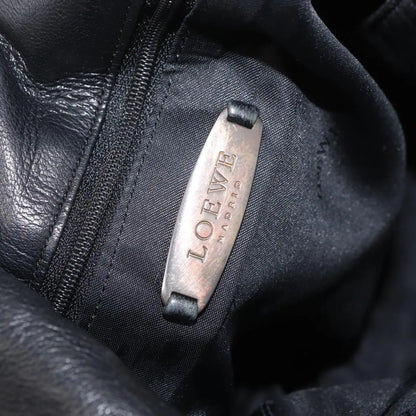 Loewe Flamenco Leather, Black, Leather, Shoulder Bag