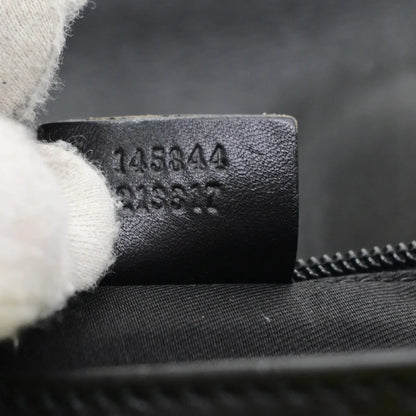 Gucci Flap Messenger Bag (Outlet) Guccissima Leather, Black, Leather, Shoulder Bag