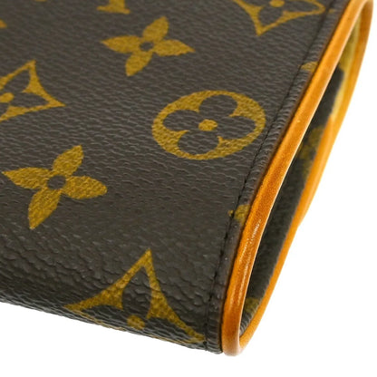 Louis Vuitton Twin Monogram Canvas, Brown, Canvas, Clutch