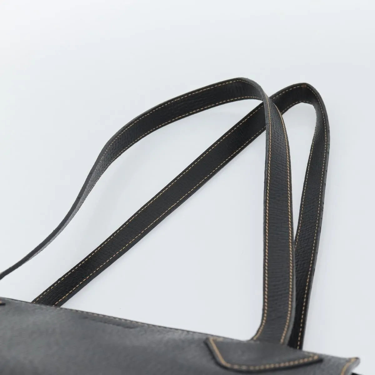 Loewe Vintage Leather, Black, Leather, Tote Bag