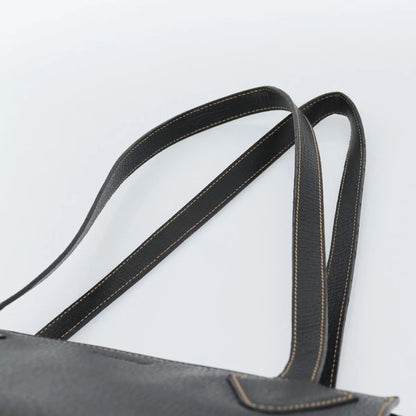 Loewe Vintage Leather, Black, Leather, Tote Bag
