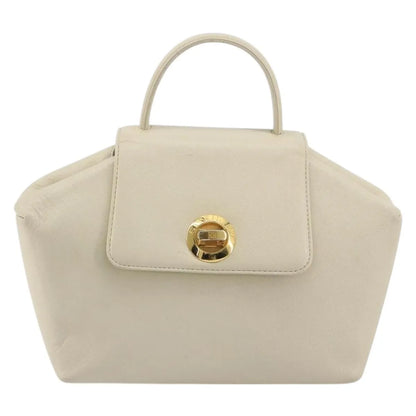 Givenchy Vintage Leather, White, Leather, Handbag