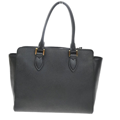 Prada Re-Edition Galleria Tote Saffiano Leather, Black, Leather, Tote Bag