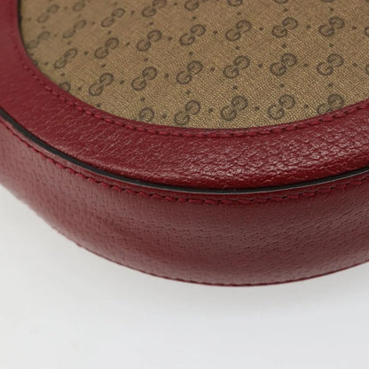 Gucci Doraemon Round Printed Mini GG Coated Canvas, Beige, Canvas, Shoulder Bag