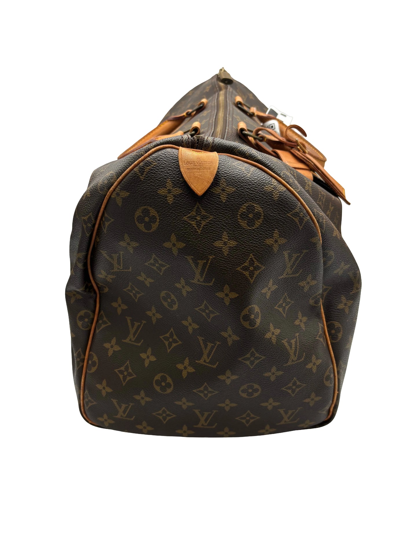 Louis Vuitton Keepall Monogram, Brown, Canvas, Travel Bag
