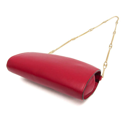 Gucci Zumi Leather, Red, Leather, Shoulder Bag