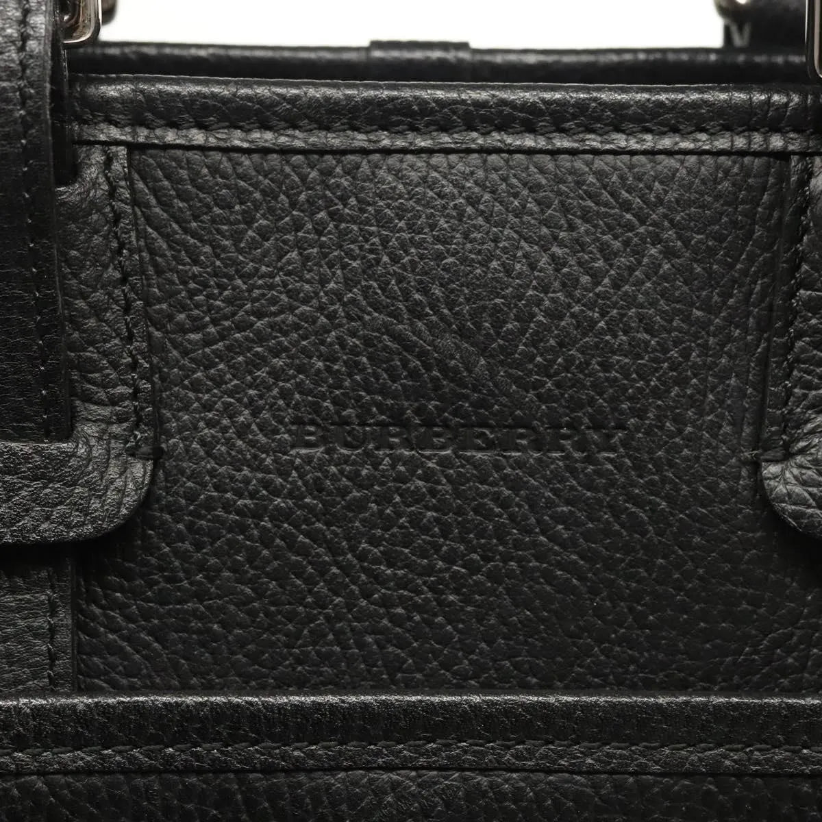 Burberry Vintage Leather, Black, Leather, Handbag
