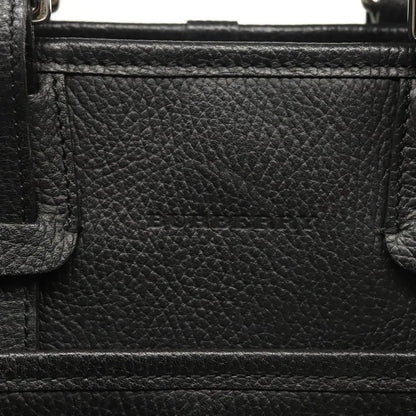 Burberry Vintage Leather, Black, Leather, Handbag