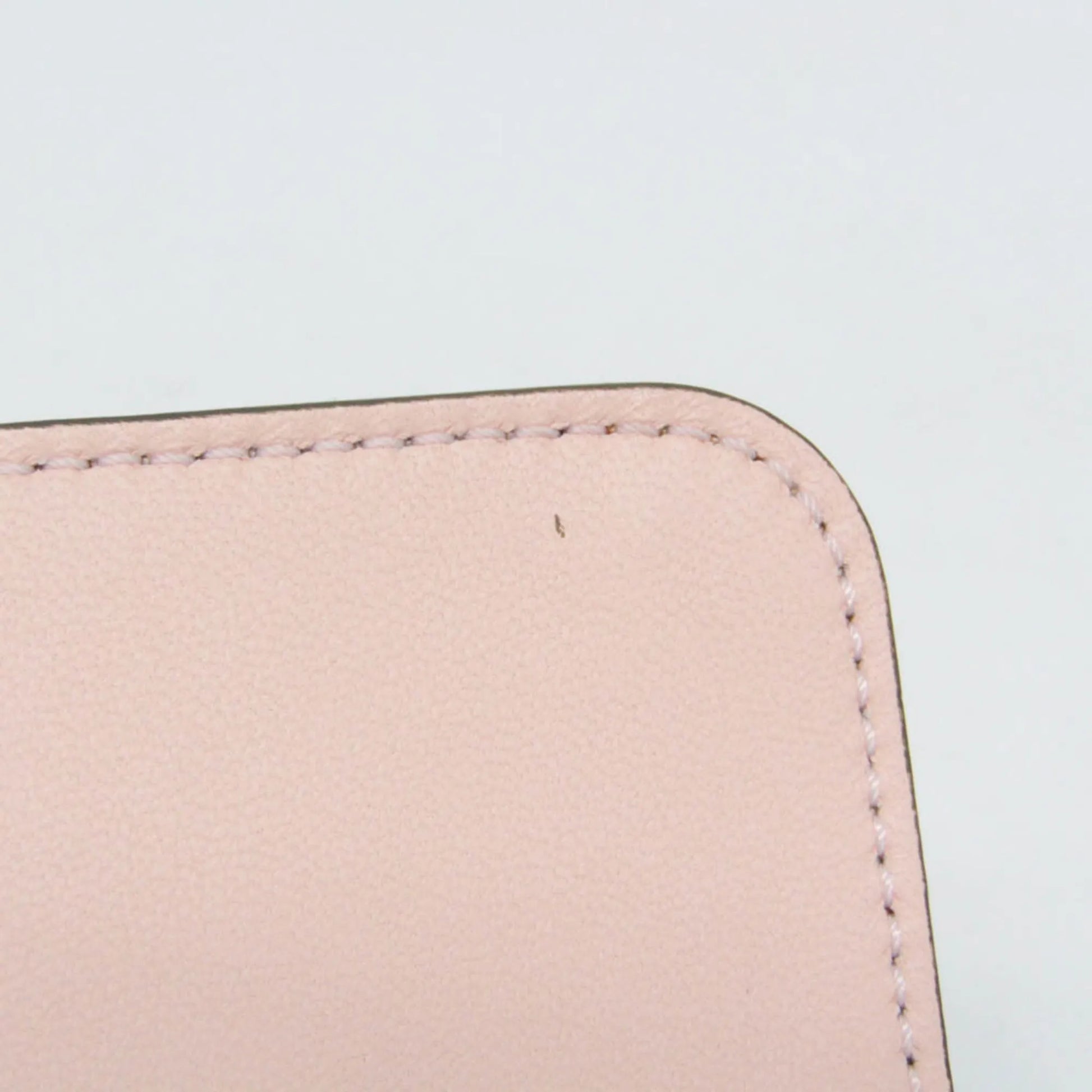 Chloe Bow Detail Wallet on Chain Leather, Pink, Leather, Clutch