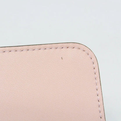 Chloe Bow Detail Wallet on Chain Leather, Pink, Leather, Clutch
