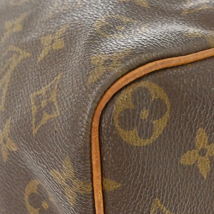 Louis Vuitton Speedy Monogram Canvas, Brown, Canvas, Handbag