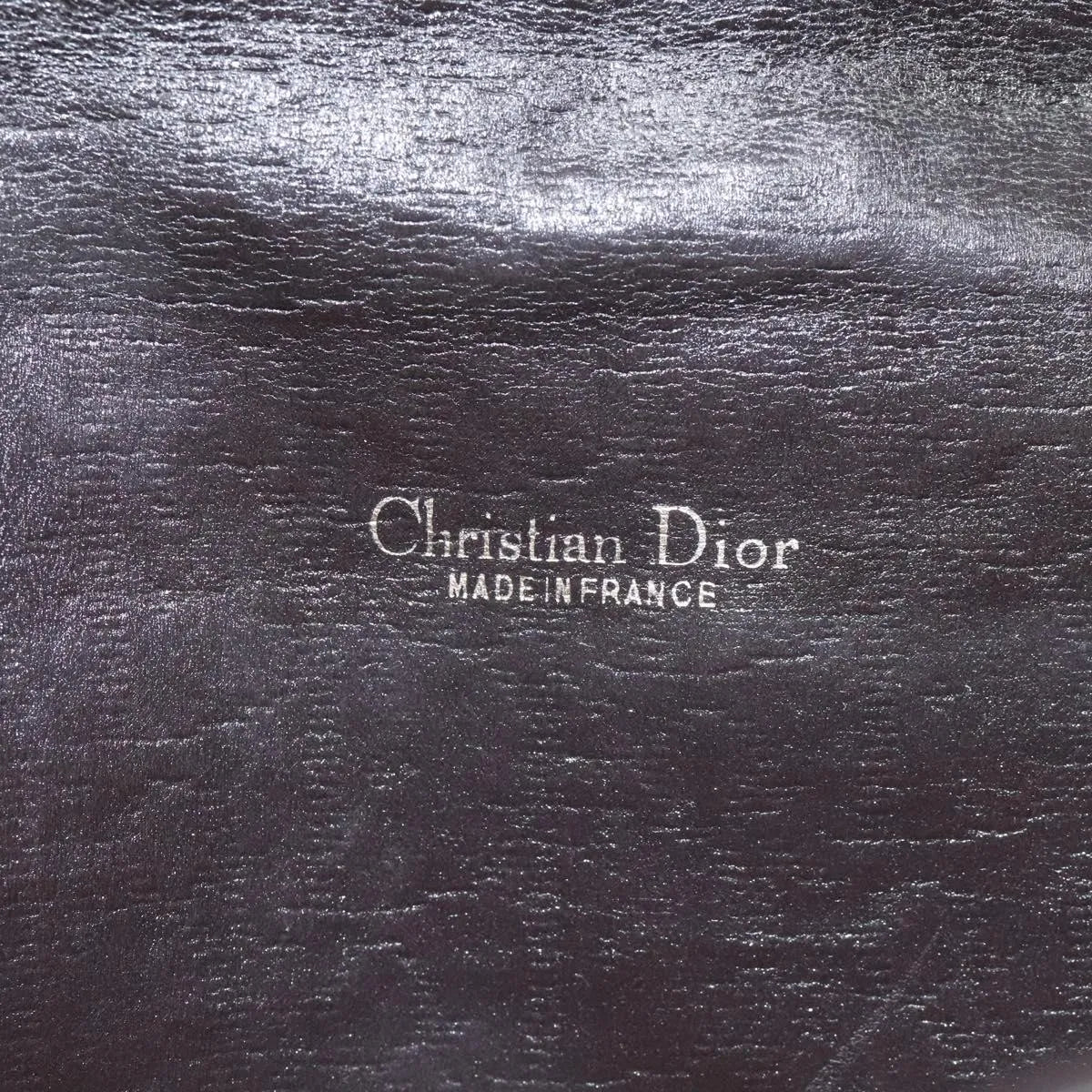 Christian Dior Vintage Trotter Flap Canvas, Brown, Canvas, Shoulder Bag