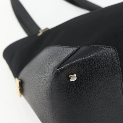 Salvatore Ferragamo Vintage Nylon, Black, Nylon, Tote Bag