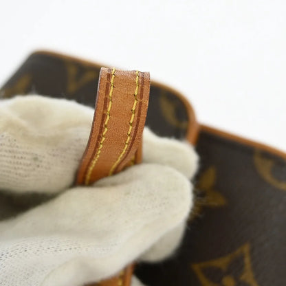 Louis Vuitton Twin Monogram Canvas, Brown, Canvas, Clutch
