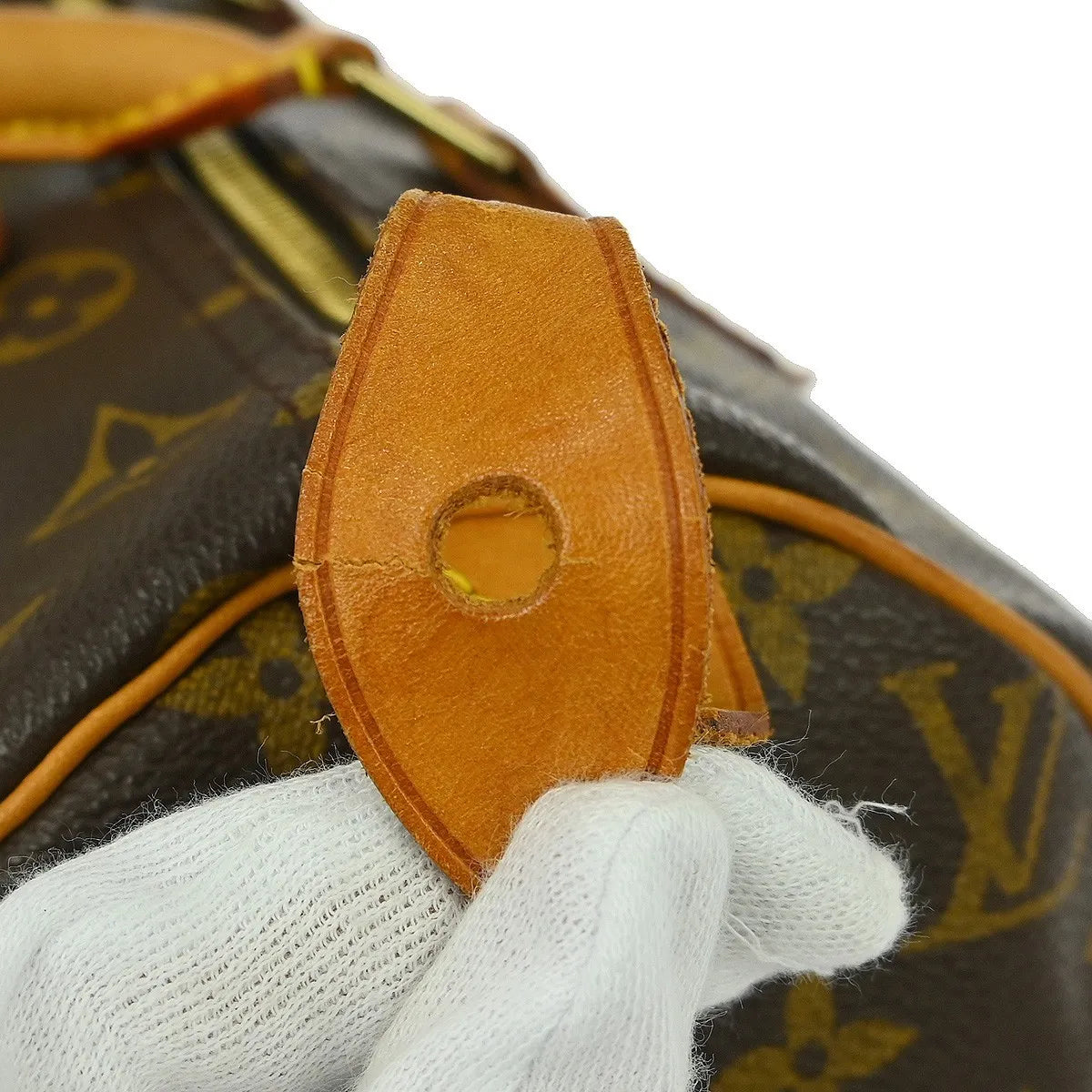 Louis Vuitton Speedy Monogram, Brown, Canvas, Handbag