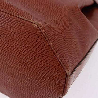 Louis Vuitton Vintage Sac d'Epaule Handbag Epi, Brown, Leather, Shoulder Bag
