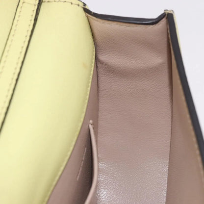Chloe Nile Leather, Yellow, Leather, Handbag