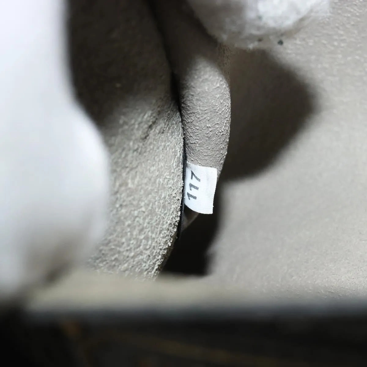 Prada Vintage Tote Leather, Silver, Leather, Tote Bag