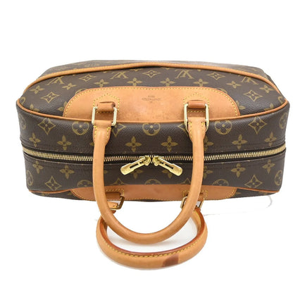 Louis Vuitton Deauville Monogram, Brown, Canvas, Handbag