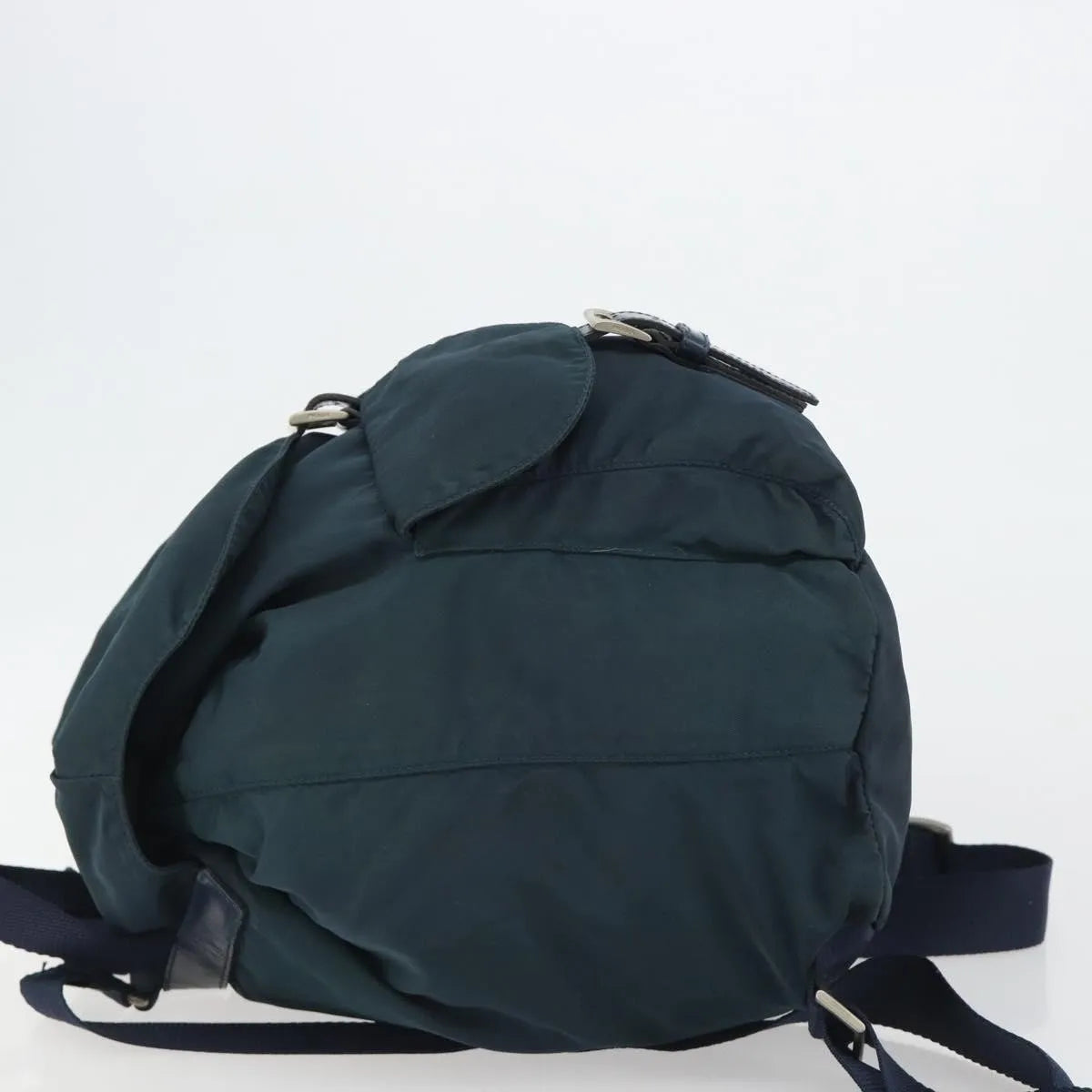 Prada Double Front Pocket Tessuto, Navy, Nylon, Backpack