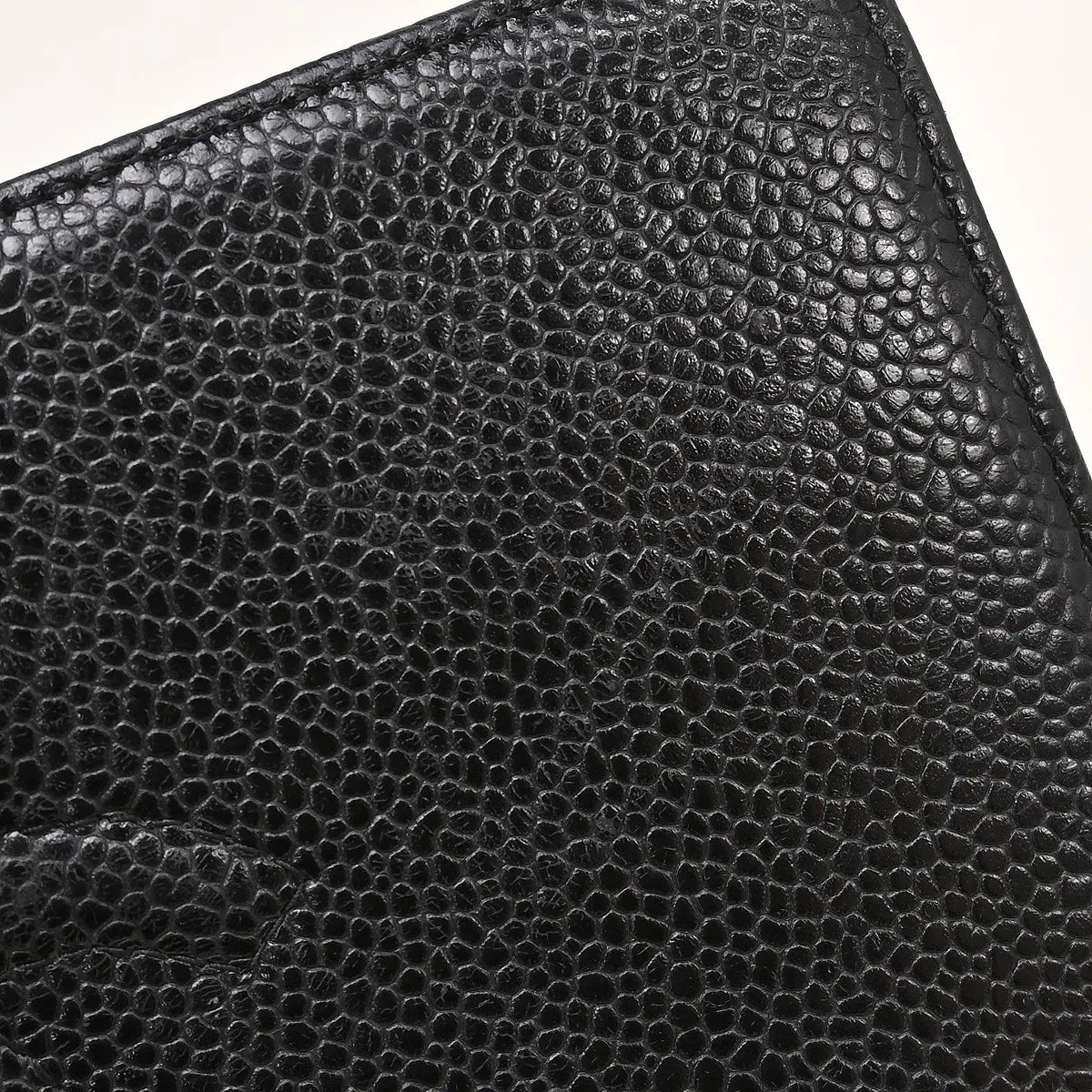 Chanel Timeless CC French Caviar, Black, Leather, Wallet