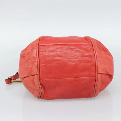 Chloe Ethel Leather, Red, Leather, Handbag