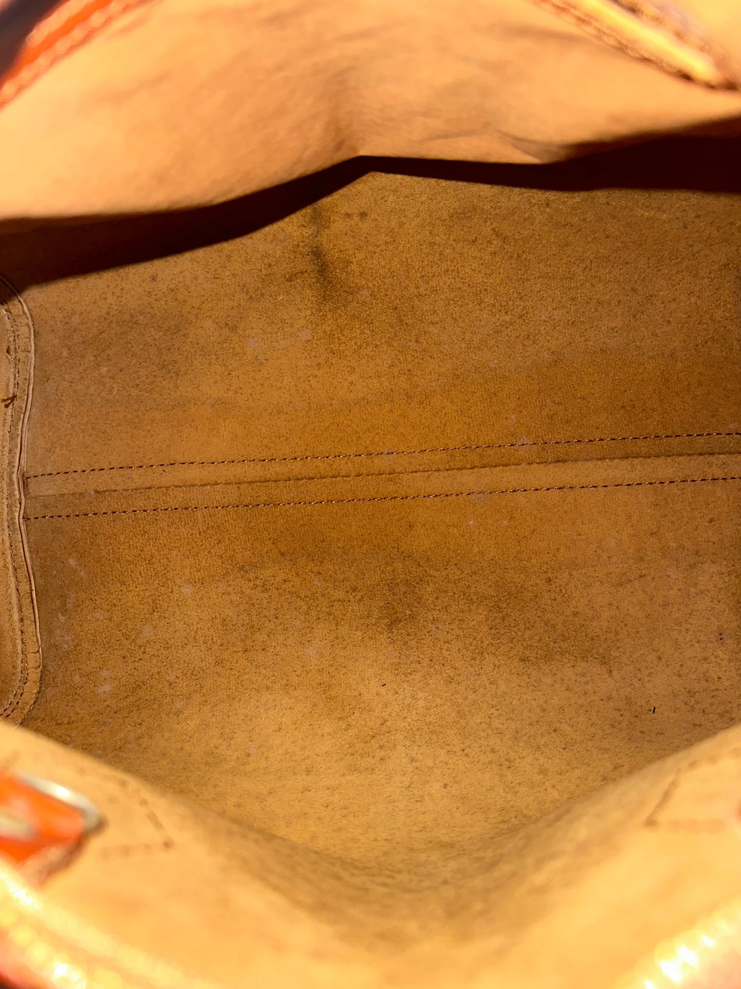 Louis Vuitton Speedy Epi Leather, Orange, Leather, Handbag