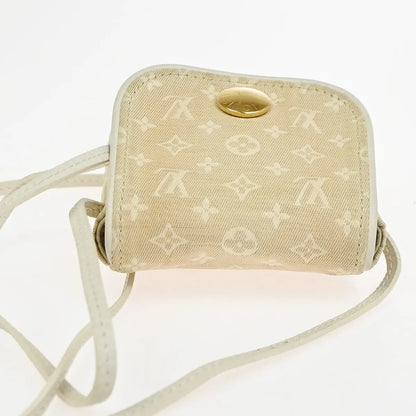 Louis Vuitton Cancun Pochette Monogram Mini Canvas, Beige, Canvas, Clutch