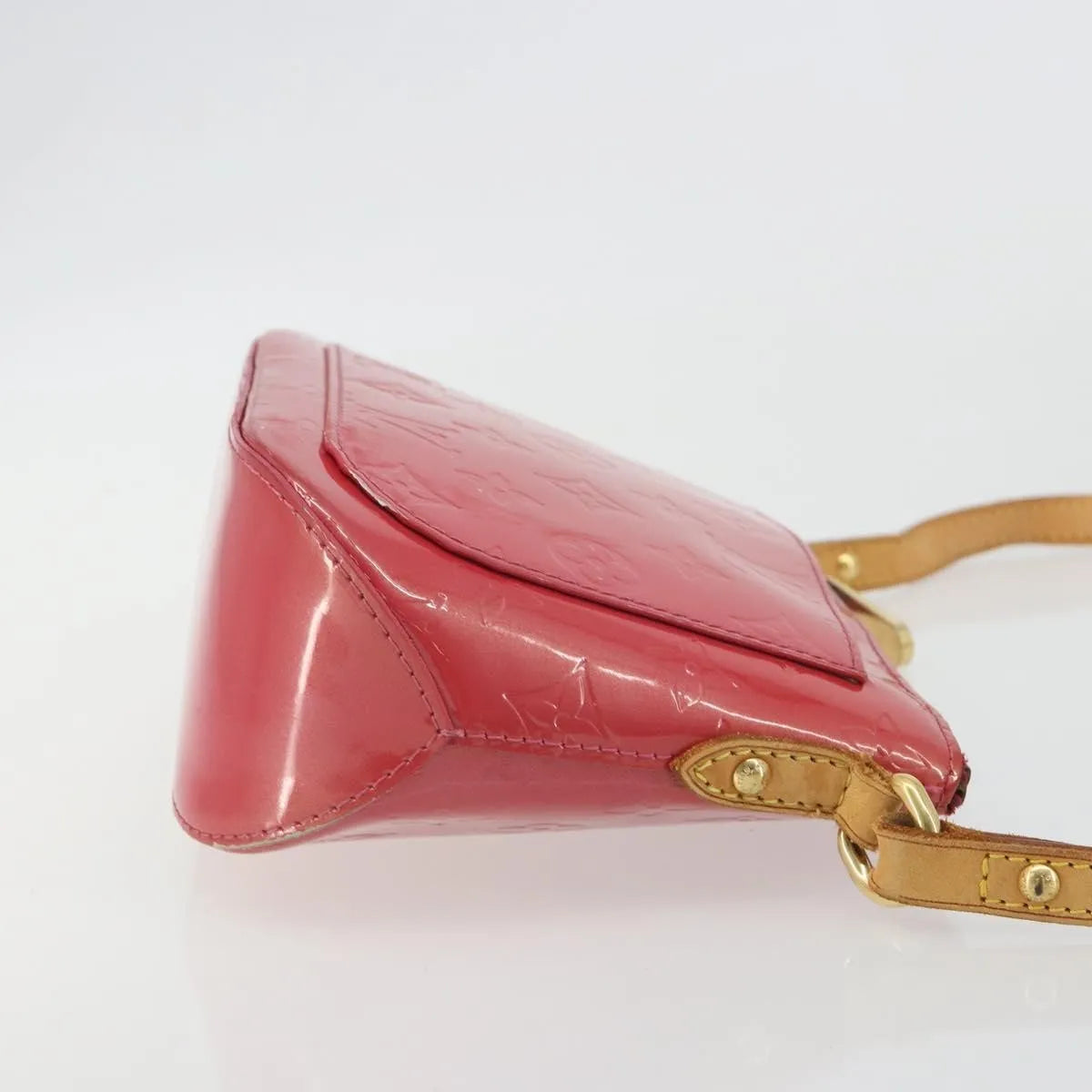 Louis Vuitton Minna Street Monogram Vernis, Pink, Patent Leather, Shoulder Bag