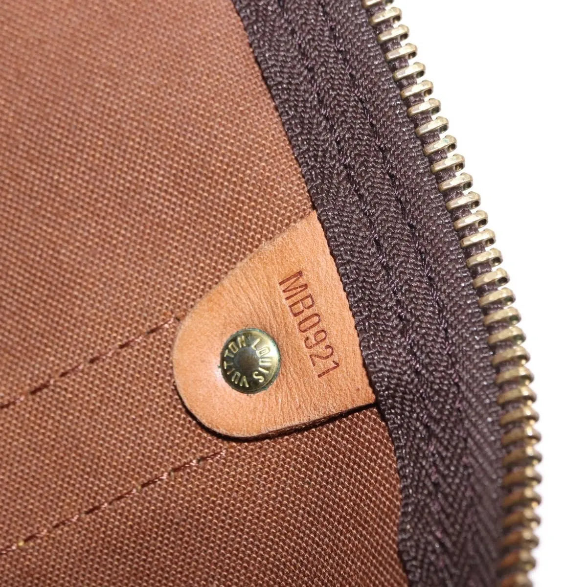 Louis Vuitton Keepall Monogram, Brown, Canvas, Travel Bag