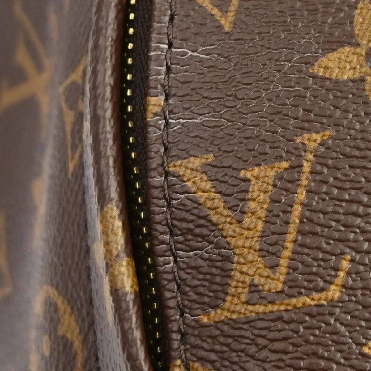 Louis Vuitton Palm Springs Monogram Canvas, Brown, Canvas, Backpack