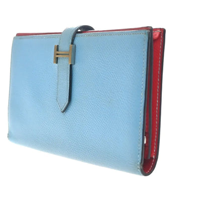 Hermes Bearn Epsom, Multicolour, Leather, Wallet