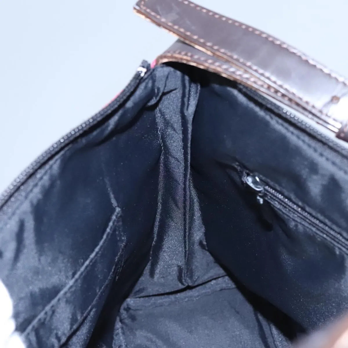 Burberry Nova Check Blue Label Nylon, Pink, Nylon, Shoulder Bag