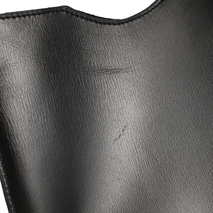 Hermes Onimaitou Pochette Box Calf, Black, Leather, Clutch