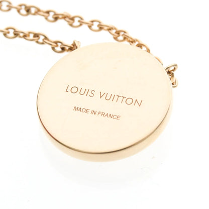 Louis Vuitton Color Blossom Medallion Pendant 18K Rose Gold with Mother of Pearl and Diamond, Gold, Pink Gold, Necklace